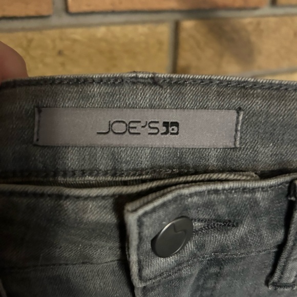 NWT Joe’s Jeans Distressed Curvy Skinny Ankle Flawless Velma Grey Size 25 - Picture 5 of 6